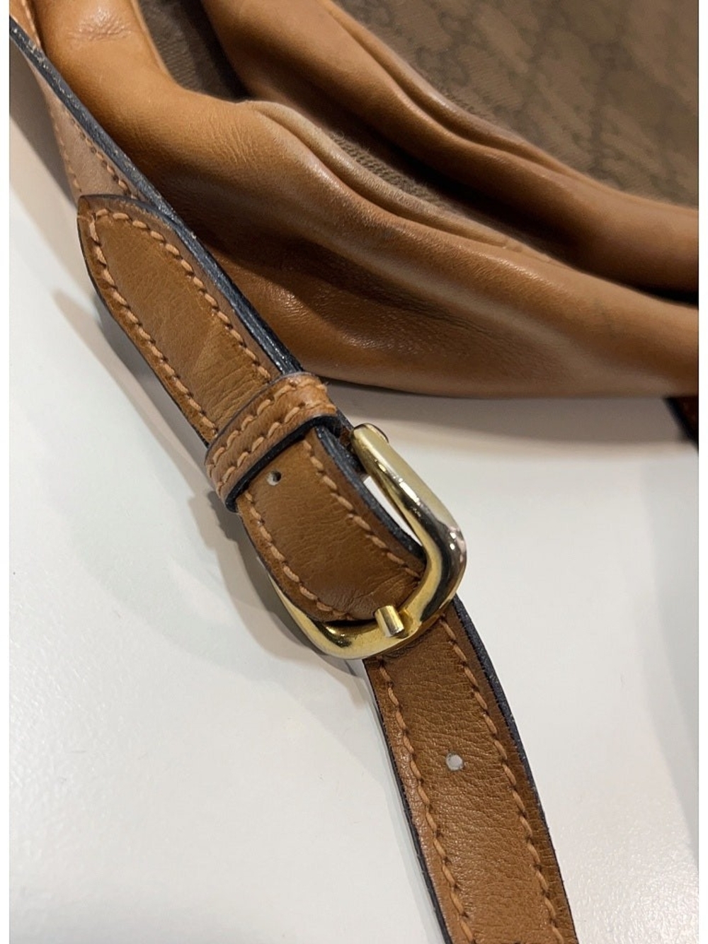 Gucci Brown GG Canvas Crossbody Bag - Picture 7 of 12